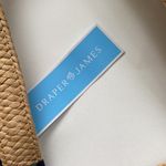 Draper James NWT  Everyday floral scarf straw tote bag Photo 6