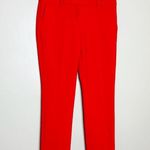 Loft SALE! Red  Marisa Trousers Size 6 NWT Photo 0