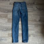 Reformation  Harper High Rise Skinny Jeans Destin Wash Photo 2