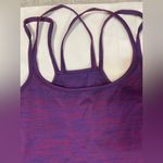 Nike  Women's Purple Tank Top - Dry-fit Size Large Photo 3