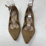 Loeffler Randall  covered toe suede gladiator flats Photo 1