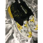 Pokemon Pikachu Slip On Sneakers Shoes Yellow Black White Size 8.5‎ Photo 1