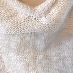 Faded Glory White Cotton Sweater Pullover Hooded Photo 9