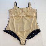 Lands' End Navy Dots Slendersuit Carmela One Piece Underwire Swimsuit 20W DDD Photo 7