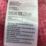 H&M Women's Pink Wool Mohair Mock Neck Long Sleeve Knit Pullover Sweater Top S Photo 3