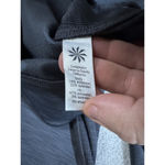 Athleta Womens Sweatshirt M Dark Gray Stowe High Neck Pullover Sweater Photo 8