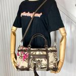Salvatore Ferragamo  Leopard Jungle Print Crossbody Shoulder Boston Bag NWOT Photo 14