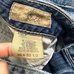 BKE  Buckle Jeans Women's 30x33 1/2 Hannah Stretch Western Biker Denim BKL182L Photo 8