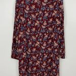 Madewell  Button Back Dress in Antique Flora Medium Multicolor Floral Photo 5