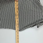 CAbi Monroe Dress Womens M Black White Geometric Stretch Bodycon Faux Wrap 614 Photo 7