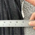 Old Navy NWT  Sleeveless Linen‎ Blend Shift Dress Black White Women's XS Photo 7