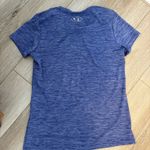 Under Armour Women's Heathered purple heatgear workout athleisure yoga t-shirt Photo 2