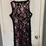 Tommy Hilfiger  Black and Pink Floral Mini Dress Photo 3