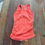 Athleta Women's Bright Orange Racerback Tank Top XS Photo 7