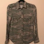 American Eagle Outfitters Camo Stay Lovely Shirt Photo 0