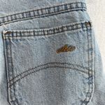 VINTAGE 2000's Y2K Chic Size 18 Denim Baggy Shorts Long 8” Bermuda Women's Light Blue Photo 8