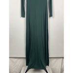 Lulus Lulu’s Forest Green Swept Away Long Sleeve Maxi Dress Size Medium Photo 13