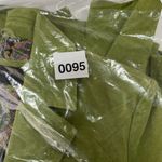 Colebrook Large Suede Leather Lime Green Jacket Women's Paisley Lined 2 Button Photo 10