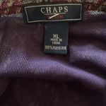 Ralph Lauren CHAPS Womens Size XL Multicolor Paisley Ruffle Front Blouse Top Photo 3