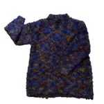EXPRESS  C. Internationale Hand-Knitted Mohair Sweater, Sz L Photo 9