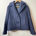 Coach $475 Wool PeaCoat Atlantic Navy Photo 0