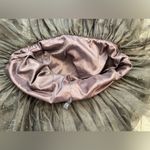 Travilla Vintage 80’s Black Tulle and Gold sparkle dress,‎ Long Sleeve, Size 10 Photo 8