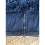Hollister  Fringe Mini Skirt Women’s Faux Suede Western Boho Brown Festival Photo 3