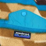 Patagonia Synchilla Snap T Fleece Guatemalan Tango Bear Brown Aztec Print Small Photo 10