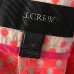 J.Crew  Scallop Pocket Neon Pink Polka Dot Chino Shorts 4 Photo 6