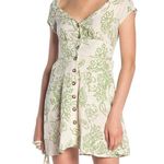 Free People A Thing Called Love Mini Dress in Neutral Combo✨ Photo 7