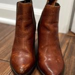 Steve Madden 'Pistol' Cognac Leather Ankle Bootie Photo 6