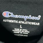 Champion  Black Athleticwear with Pink Logo Large Photo 1