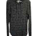 Hard Tail Forever Size XS Hoodie Sweater Long Sleeve Striped Lightweight Women's Photo 0