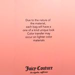 Juicy Couture NEW White Blue Denim Mini Barrel Bag Photo 6