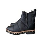 Free People Black Atlas Puffer Chelsea Boot size 37/6.5 Women’s Photo 4