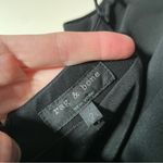 Rag and Bone  Slinky Division Open Back High Neck Chic Midi Dress Black 2 Photo 6