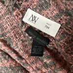 Steve Madden #794  Pink and Gray Woven Blanket Scarf Photo 3