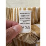 Land 'n Sea Womens Sz M Pull On Pants Linen Blend Elastic Waist Gold Stripe NEW Size M Photo 6