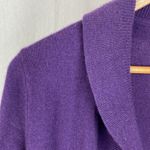 Peck & Peck Wool & Cashmere Blend Ruffle Open Front Duster Sweater From  M Photo 2