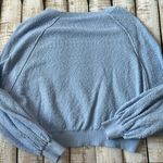 Free People Found My Friend Pullover Shirt Size S Blue Photo 4