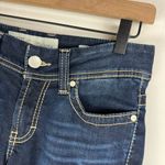 BKE Dakota Womens Dark Wash Bootcut Jeans Sz 25 Thick Stitching Stretch Denim Photo 4