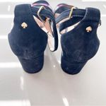 Kate Spade  Watson Floral Embroidered Block Heel Suede Sandals Photo 5
