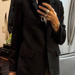 Open Edit Classic Black Women's Blazer Photo 0