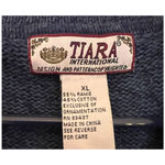 Tiara International  Sunflower Harvest Fest Sweater‎ Vest Size XL Photo 3