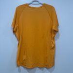 Arcteryx Womens Shirt XL Orange Athletic Performance Short Sleeve Polyester Photo 3