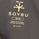 Soybu  Charcoal Gray Activewear Top Photo 1