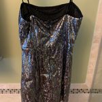 Urban Outfitters Silver Sequin Mini Dress Photo 1