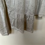 Banana Republic ❤️ open front gold shimmer peplum cardigan sweater EUC Photo 1