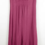 Soft Surroundings  Women's‎ Sleeveless Flowy Dress Maroon Sz PM Photo 0
