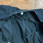 Loft Leather Trimmed Black Blazer Size M Photo 5